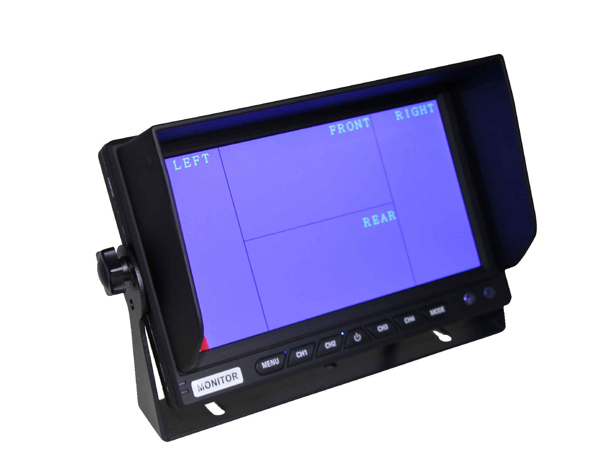 Quad view HD monitor