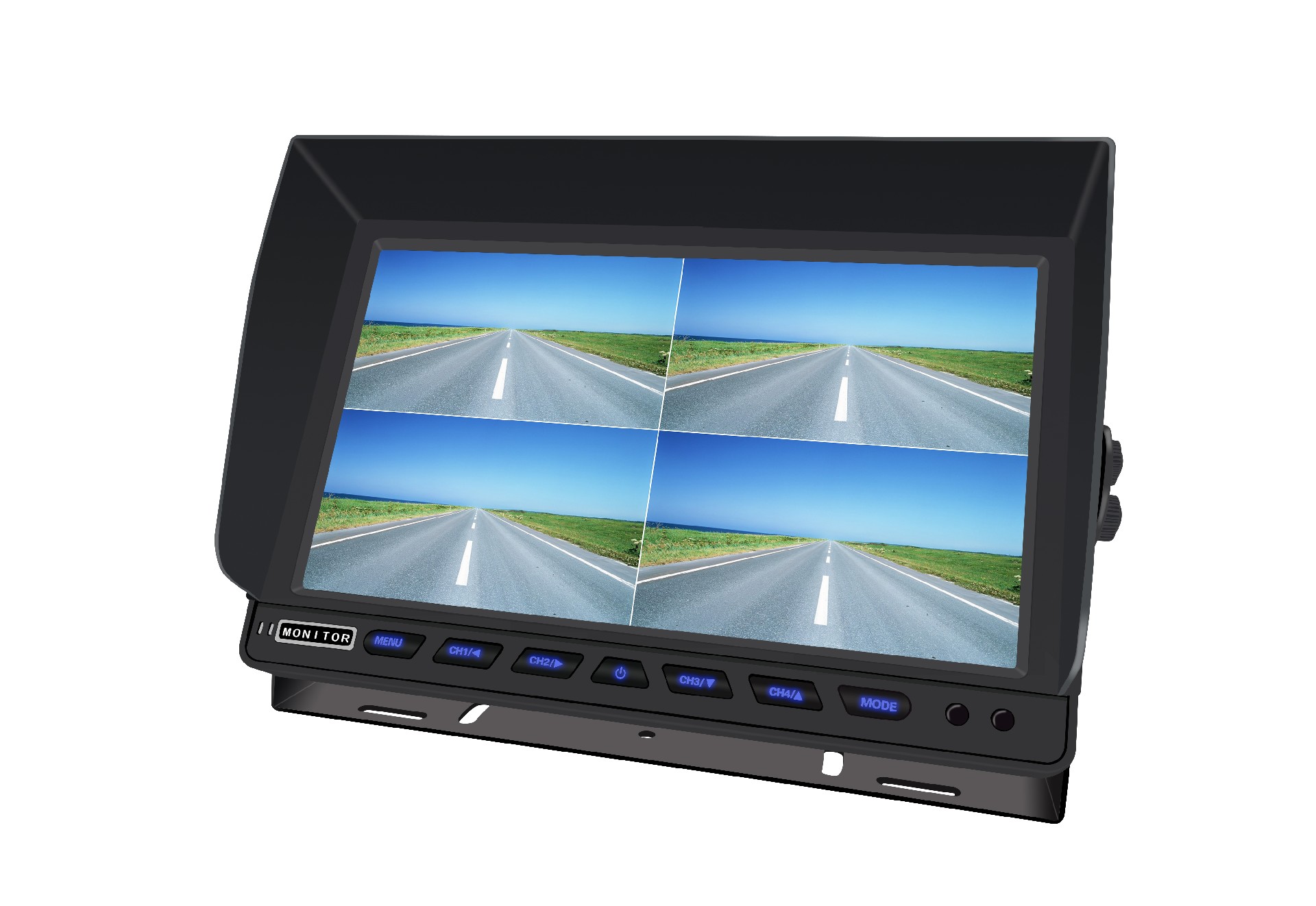 10 Inch HD Quad View Monitor