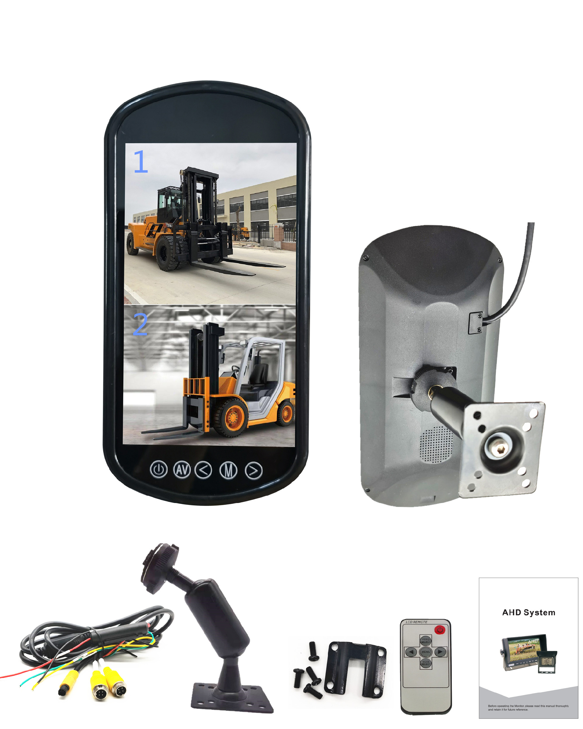 7 Inch Mirror View Monitor