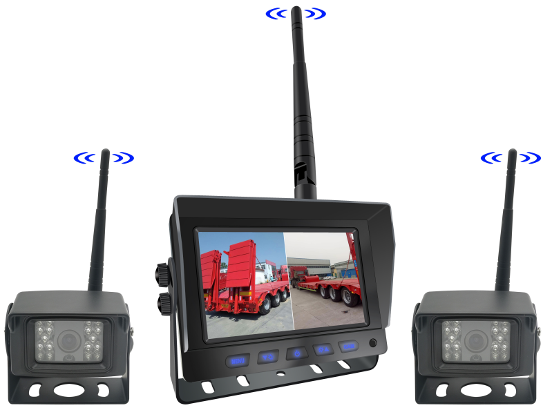 AHD 5 Inch  High Definition Wireless Rearview System